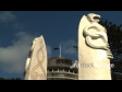 NZ Flag at Half Mast - Zoom in 2923